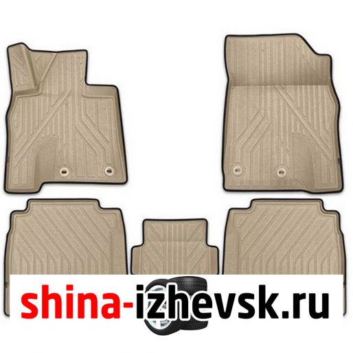 Коврик Коврики KVEST 3D в салон TOYOTA LC-150 Prado 2013- в Ижевске